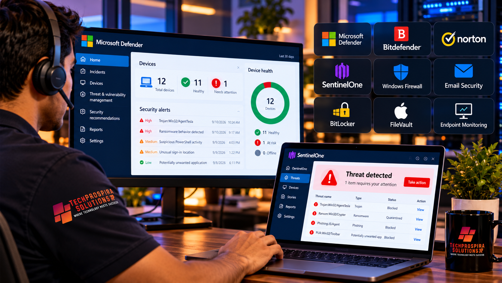 Endpoint Security & Antivirus Protection