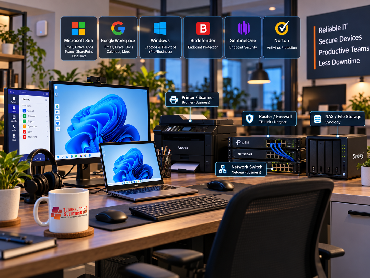 Small Business / SOHO IT Setup